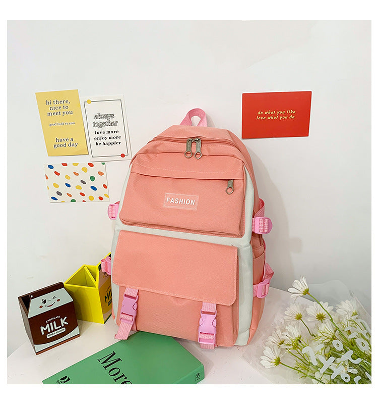 Summer school bag large capacity backpack