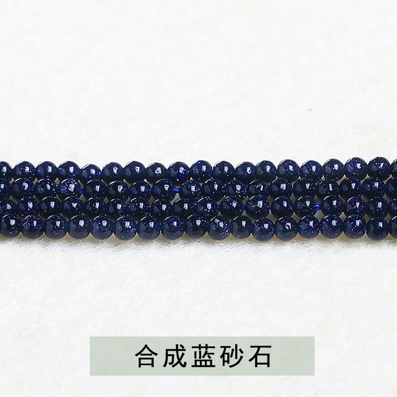 Very fine beads all kinds of crystal agate 2mm-3mm round beads