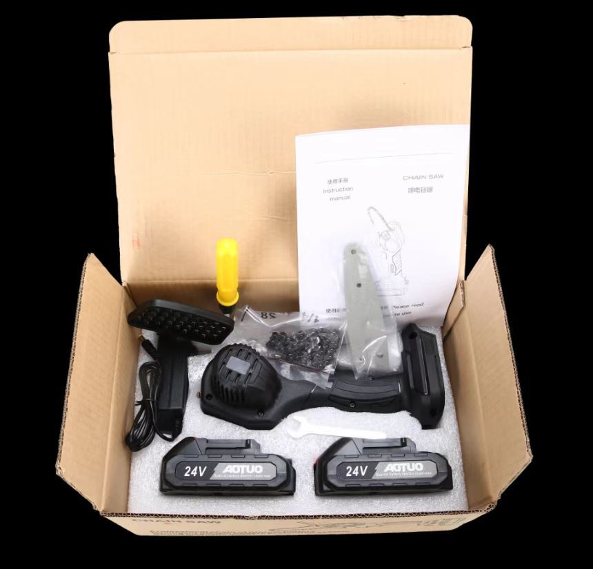 4-inch Cordless Li-ion Chainsaw Mini Pruning Saw