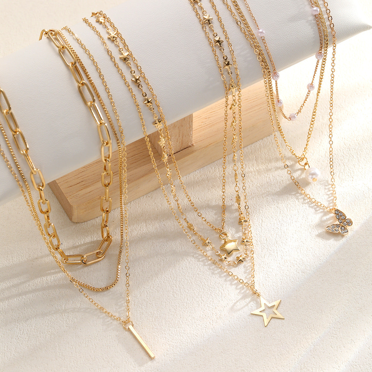 Star Butterfly Necklace Set