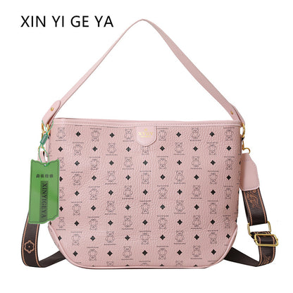 Versatile printed tote bag