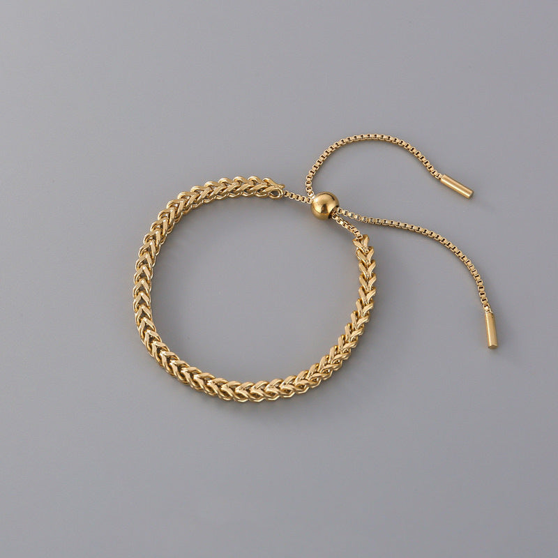 Pull keel chain bracelet