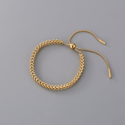 Pull keel chain bracelet