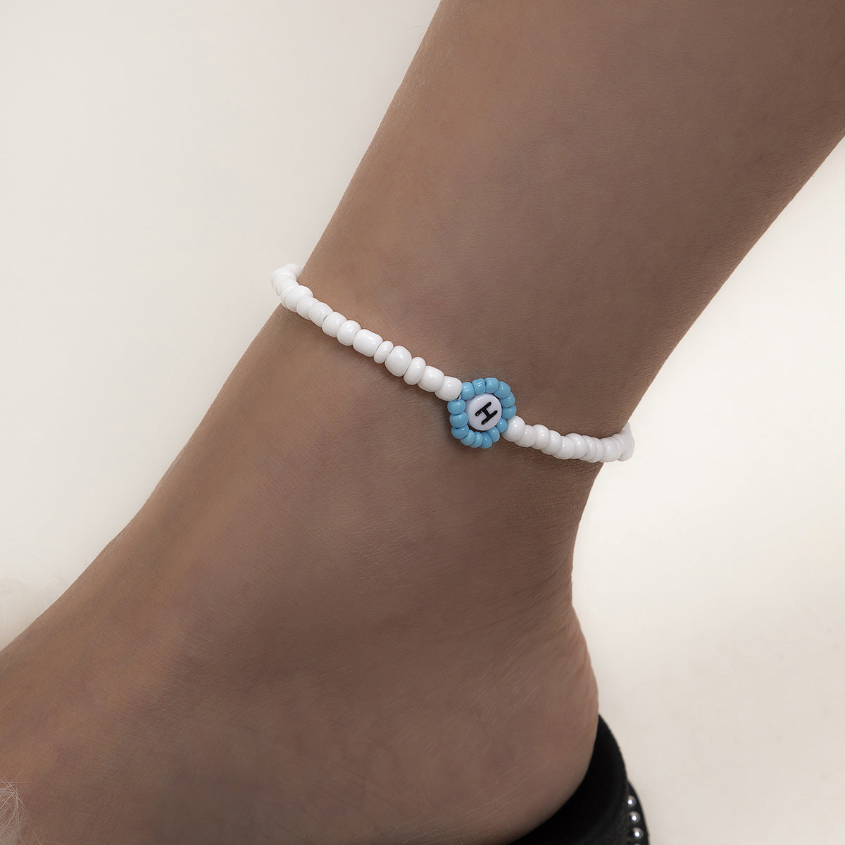 Acrylic letter beaded necklace