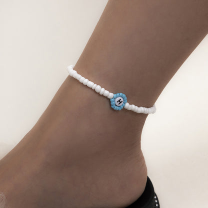 Acrylic letter beaded necklace