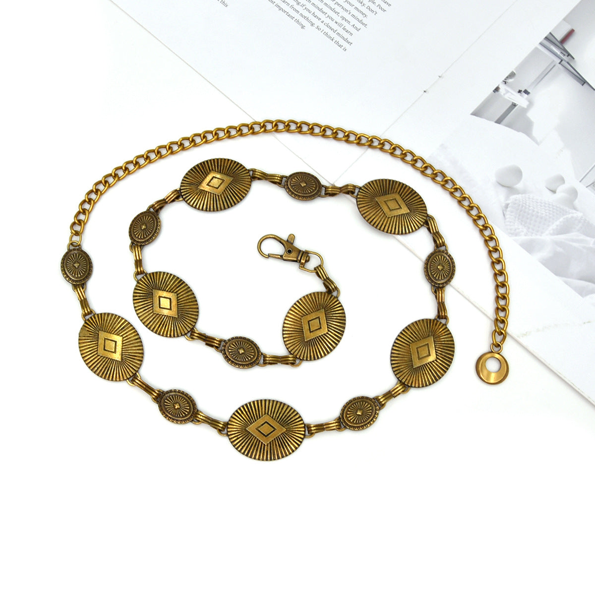 Belt decorative waist chain