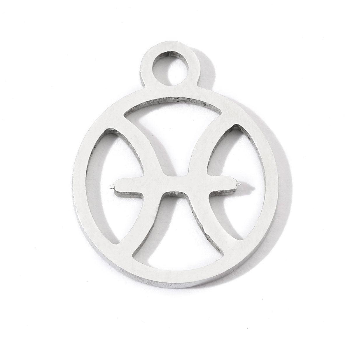 20 pcs/pack twelve constellations titanium steel pendant