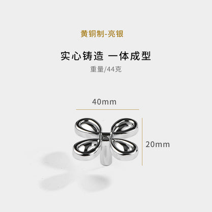 Golden Clover Brass Handle