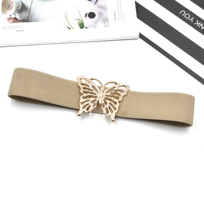 Hollow butterfly decorative belt