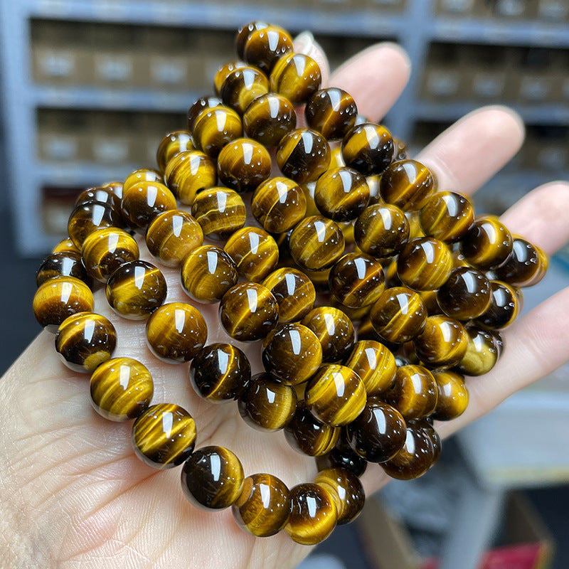 7A Natural Yellow Tiger's Eye Bracelet