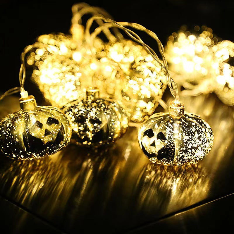 Halloween pendant LED Halloween light string pumpkin light