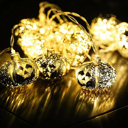 Halloween pendant LED Halloween light string pumpkin light