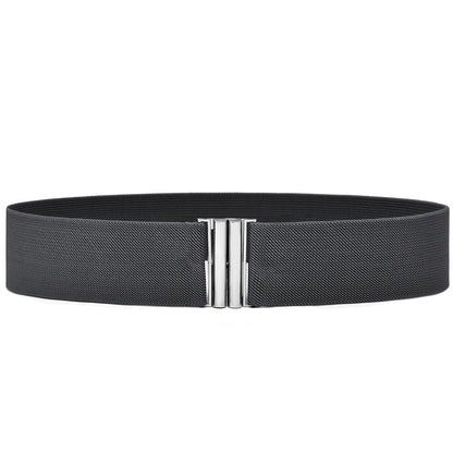 Elastic waist seal jewelry belt