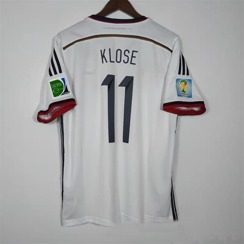 Retro 2014 Alemania Inicio Götze 13 Möller 11 Kroos Reus Clásico Retro