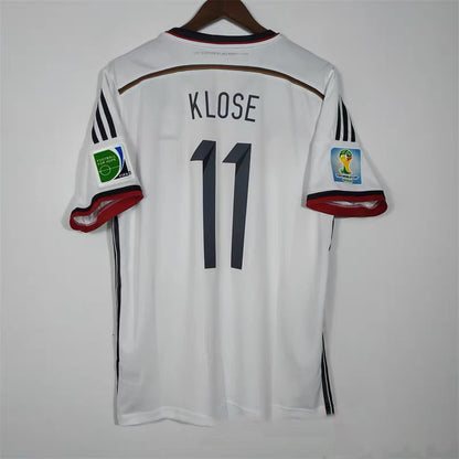 Retro 2014 Alemania Inicio Götze 13 Möller 11 Kroos Reus Clásico Retro