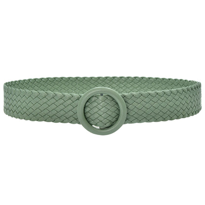 Color braided belt