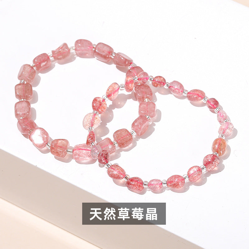 Pulsera de grava de cristal