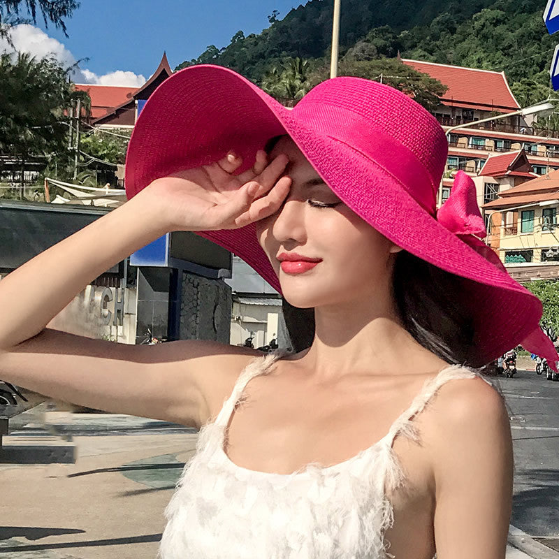 Summer Beach Wide-Brim Sun Hat