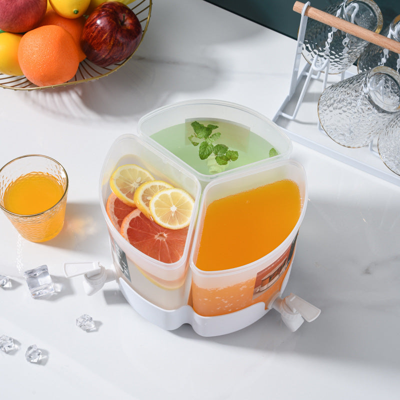 Juego de jarra de agua fría para refrigerador y mesa 