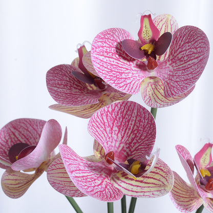 5 Phalaenopsis Orchid Bunch Artificial Flowers