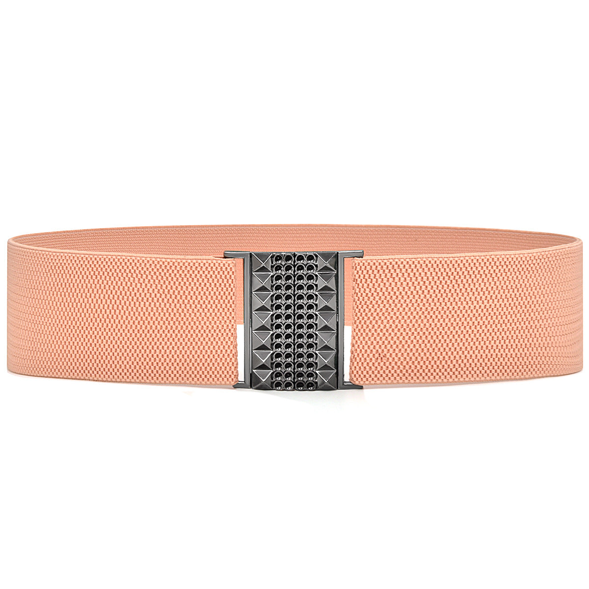 Belt Gold pair buckle elastic belt