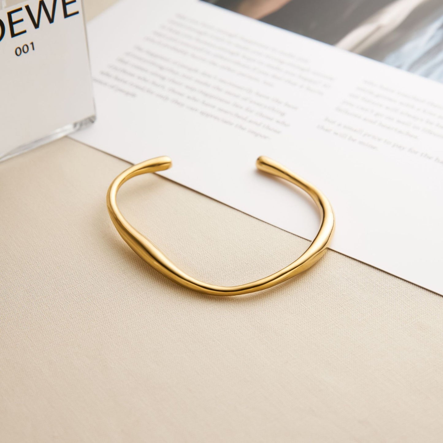 18K Gold Titanium Steel Bracelet