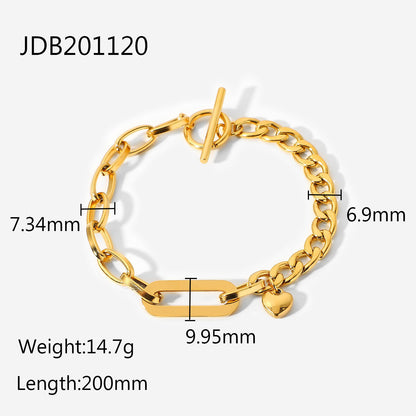 Stainless Steel Cuban Bracelet