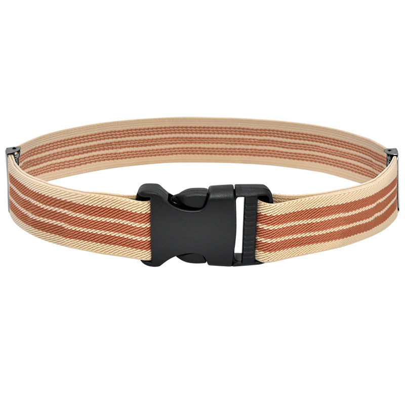 Elastic belt, adjustable