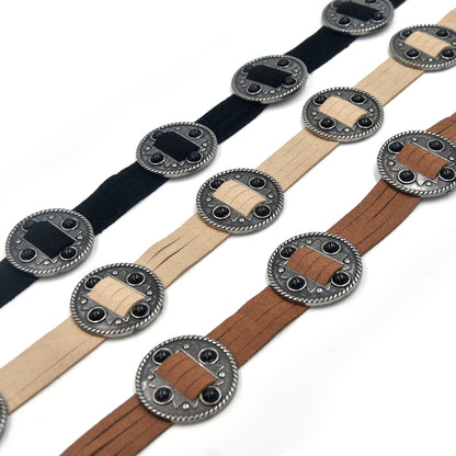 Ethnic style inlaid waist chain