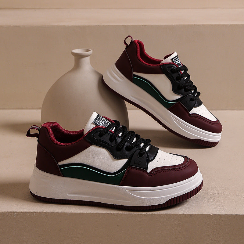 Autumn thick-soled sports shoes for women子