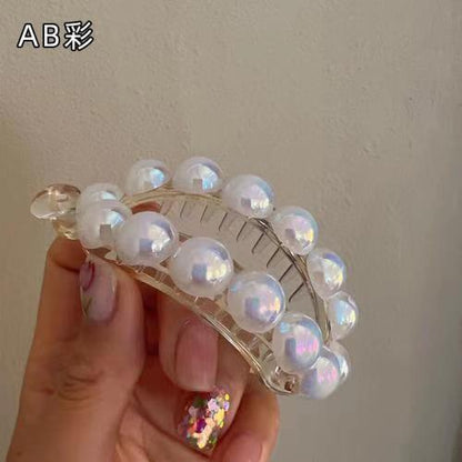 Pearl Hair Clip for Ponytail