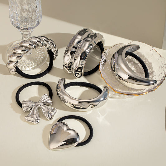 Accesorios para el cabello de acero de titanio. 