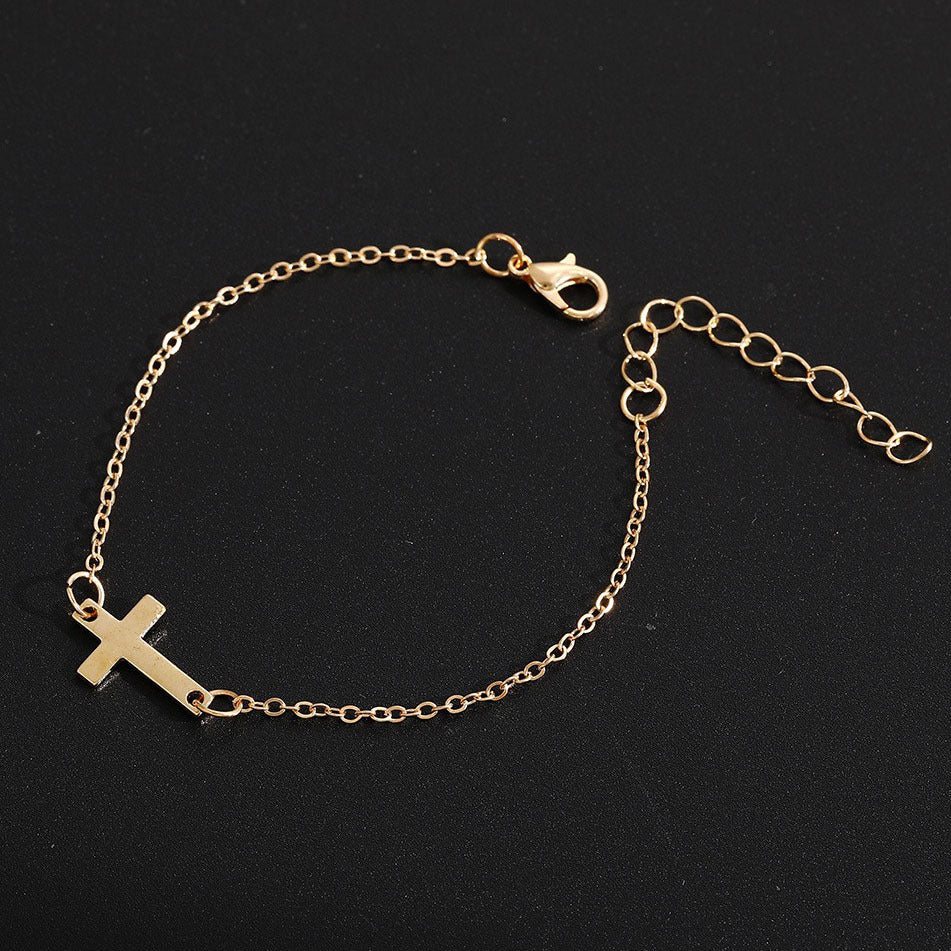 Retro Cross Bracelet