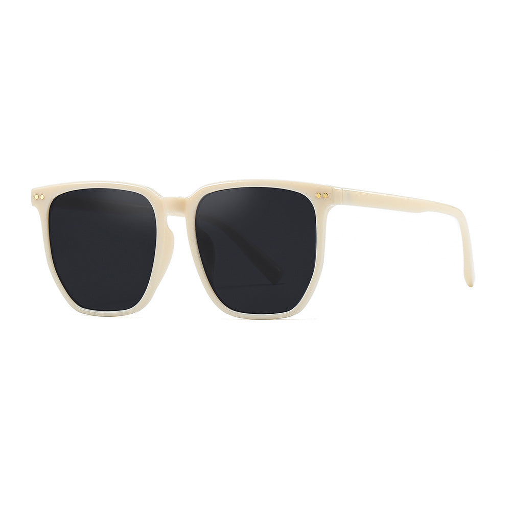 Blush Gradient Brown Black Frame Polarized Sunglasses