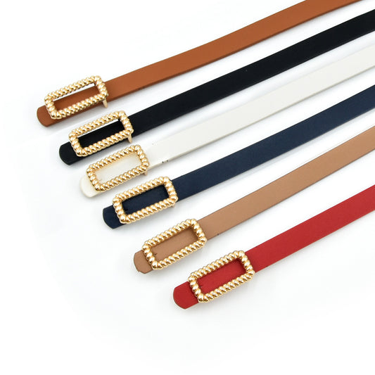 Small Black Retro Belt