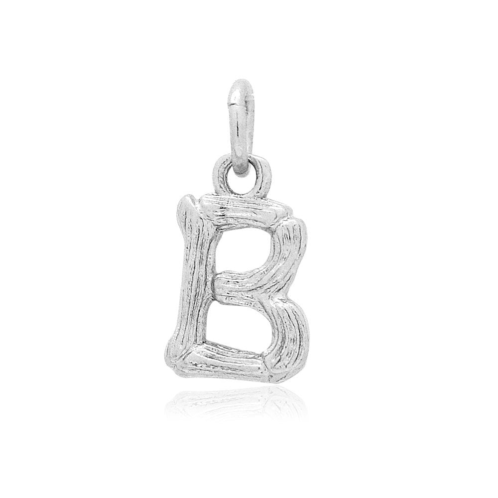 5 pcs/pack of 26 English alphabet brass pendants