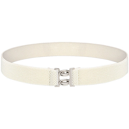 Elastic belt female black