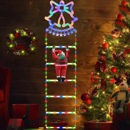 Luz de escalera de Papá Noel 