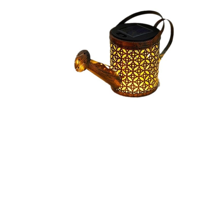 Solar kettle light outdoor waterproof hanging light
