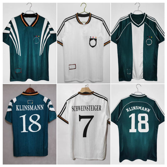 1996 Euro 18 Klinsmann Matth?us M¨¹ller Home/Away Jersey