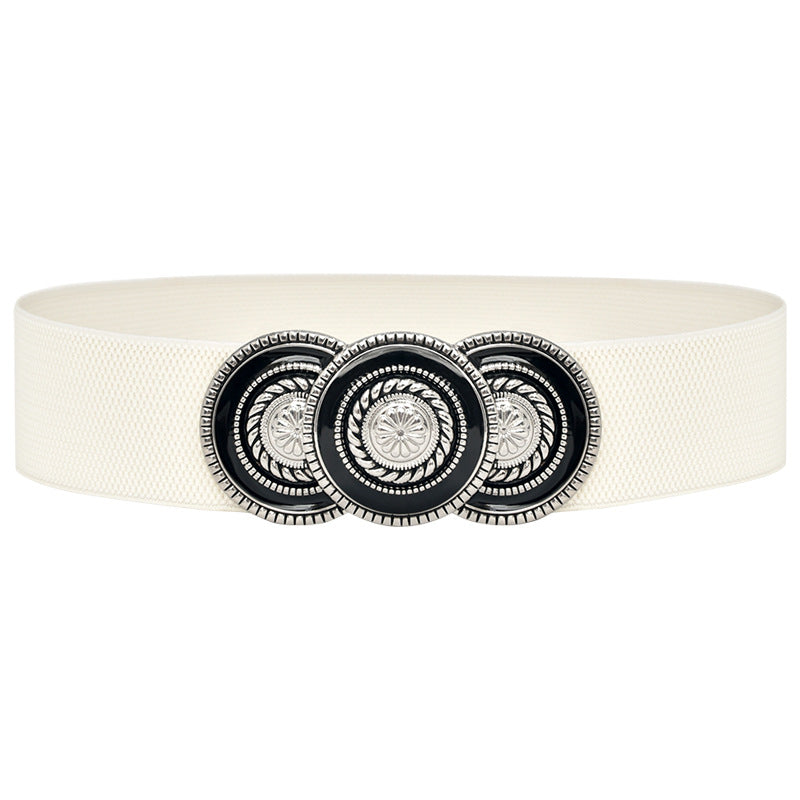 red Black Waist Seal Ladies Fashion