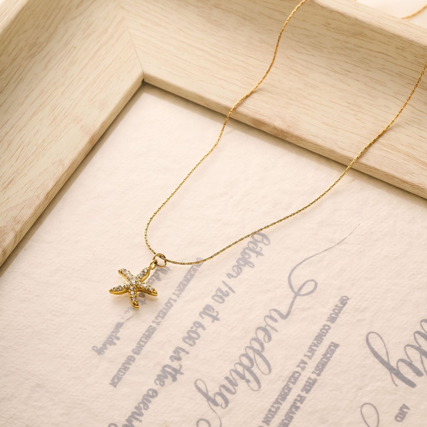 Stainless Steel Starfish Necklace