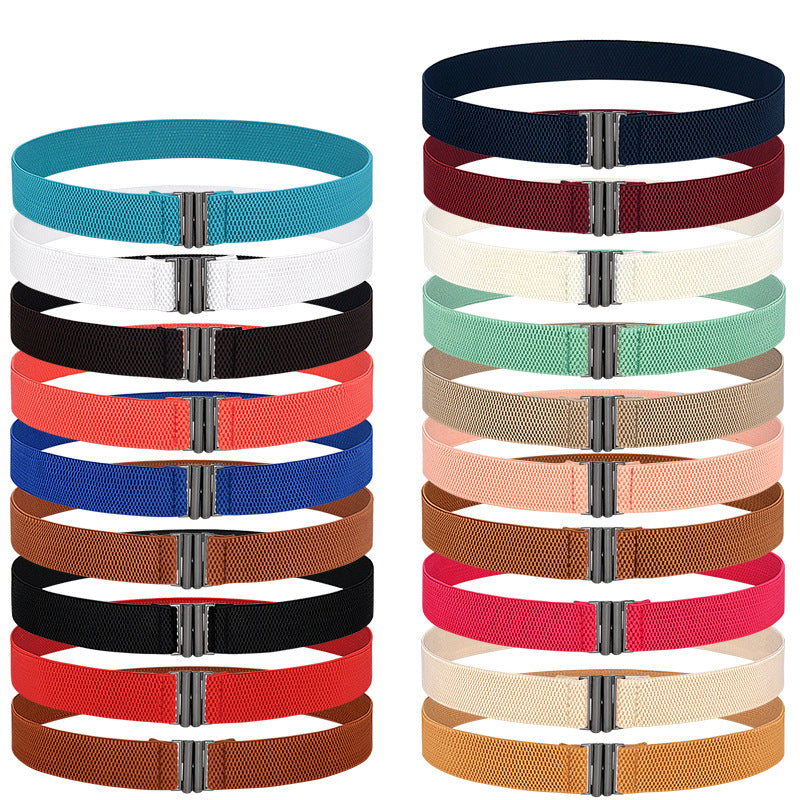 Elastic belt decorative elasticity