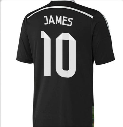 14-15 La Liga Real Madrid Retro Black Away Jersey