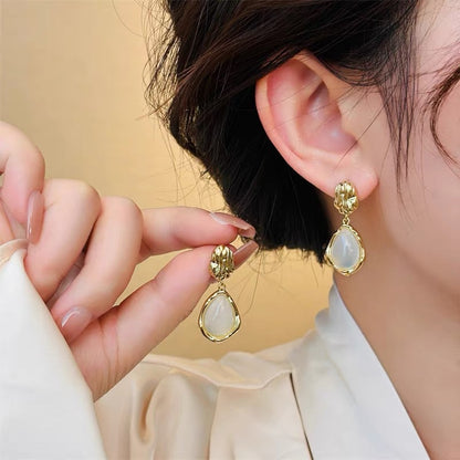 Water drop earrings