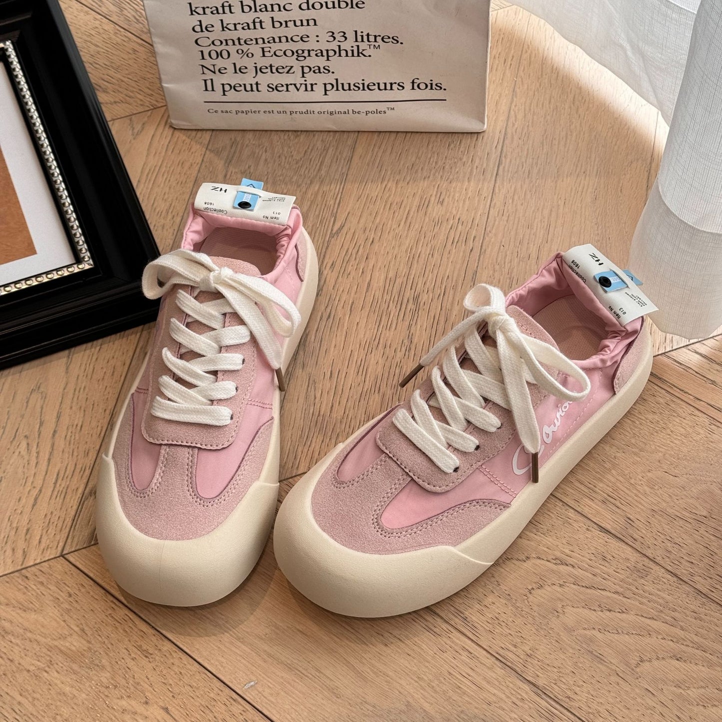 Primavera y verano nuevos zapatos deportivos transpirables para mujer. 