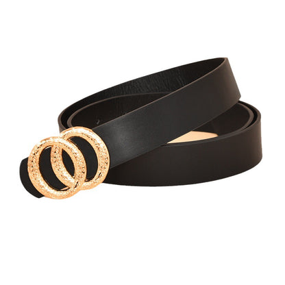 Simple and versatile multi-color thin belt
