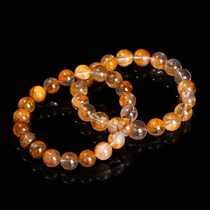 7A Natural Xanthate Flower Crystal Bracelet