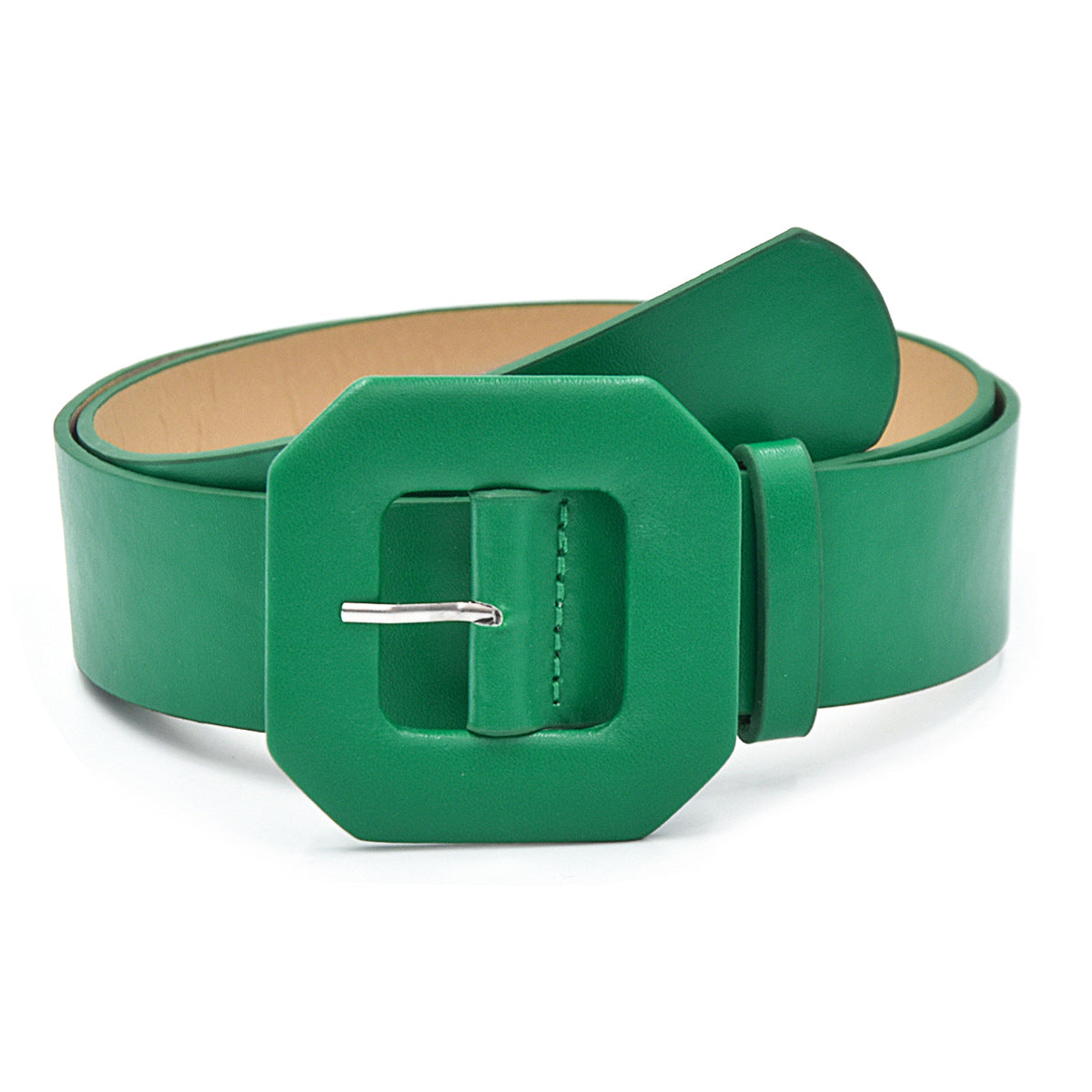 Simple belt black red