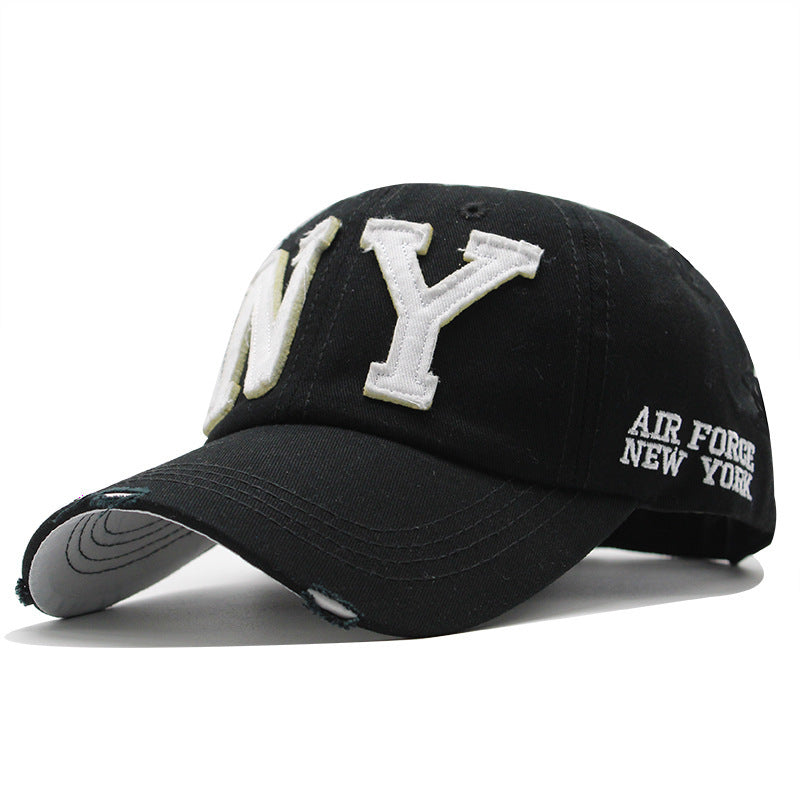 Gorra de béisbol lavada en primavera 
